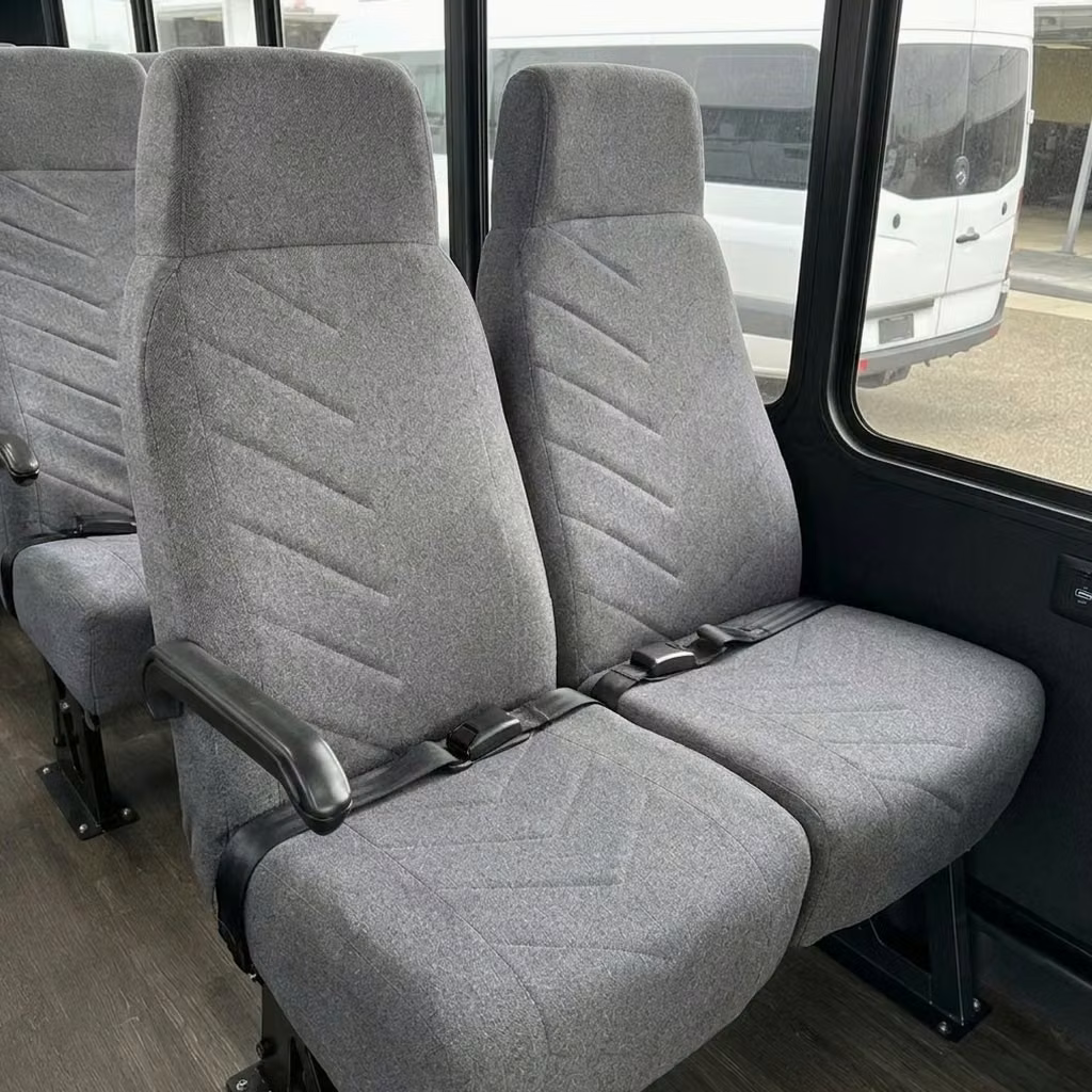 seaside 18 passenger minibus high back seats