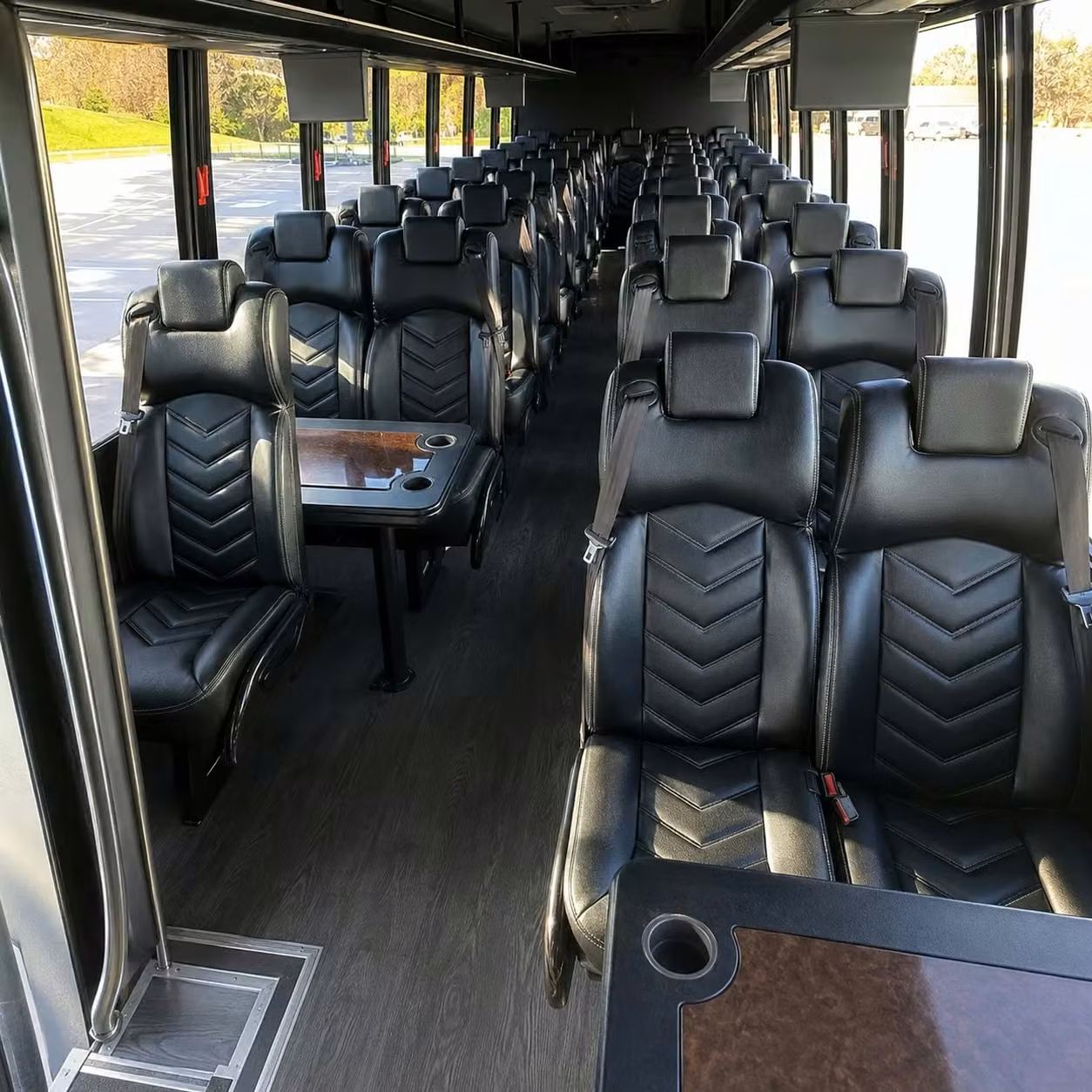 seaside minibus interior 1