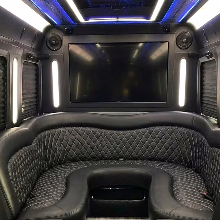 seaside party bus sound system