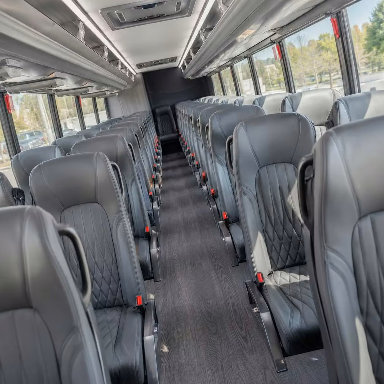 30 passenger minibus inside