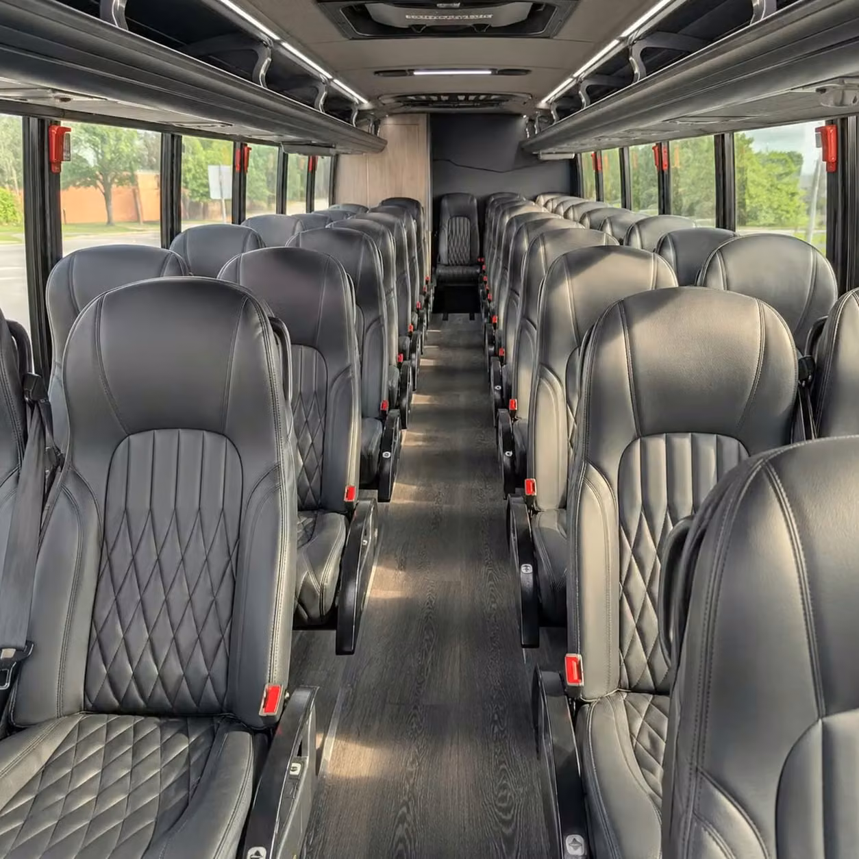 30 passenger minibus interior